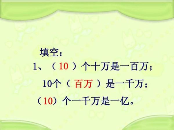 一亿等于多少万,即一亿等于一千万的十倍